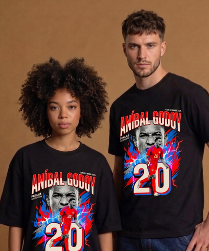 Aníbal Godoy #20 Panama World Cup 2026 Unisex Fan T-Shirt