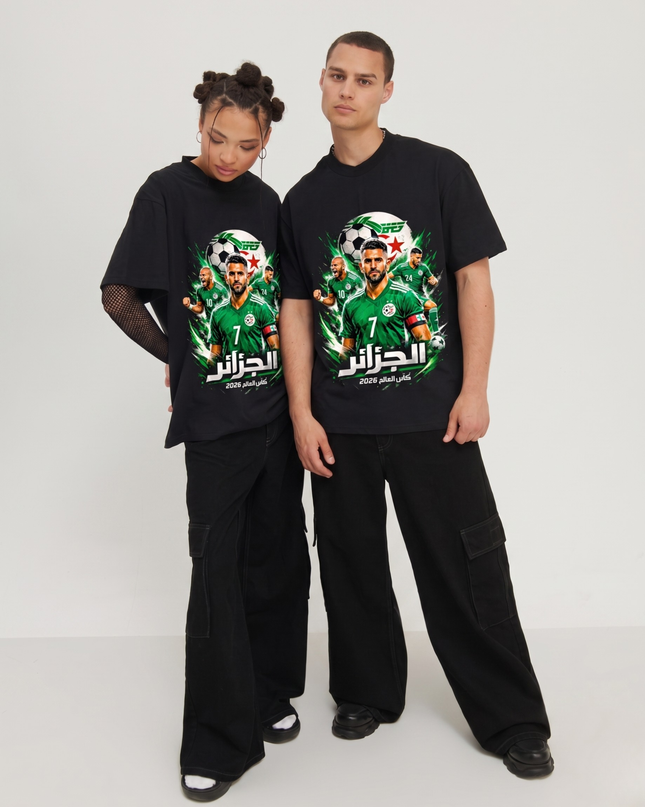 Algeria Riyad Mahrez Soccer World Cup 2026 Unisex Fan T-Shirt