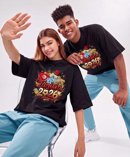 Tunisia 2026 Graffiti Heritage Edition Soccer World Cup Unisex Fan T-Shirt