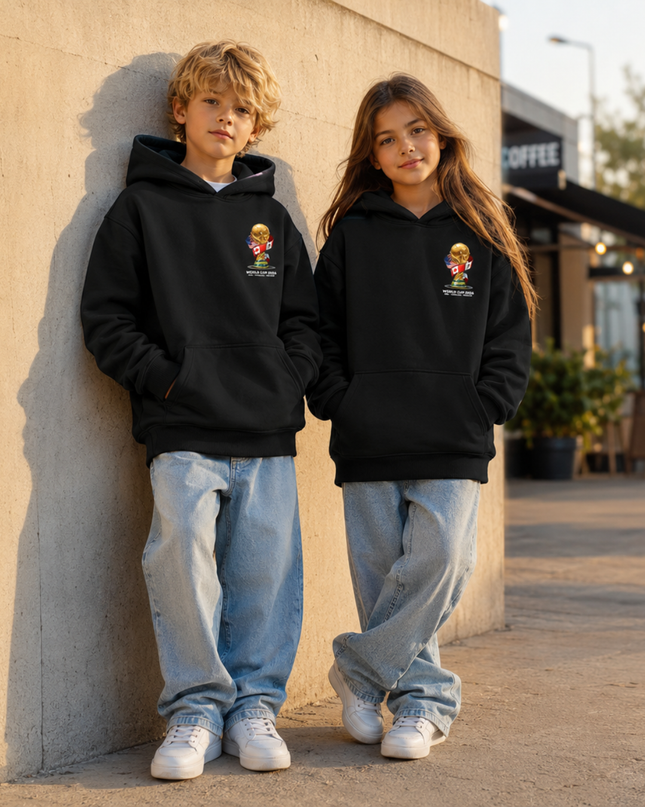 David Beckham Real Madrid CF Vintage Bootleg Kids Fan Hoodie