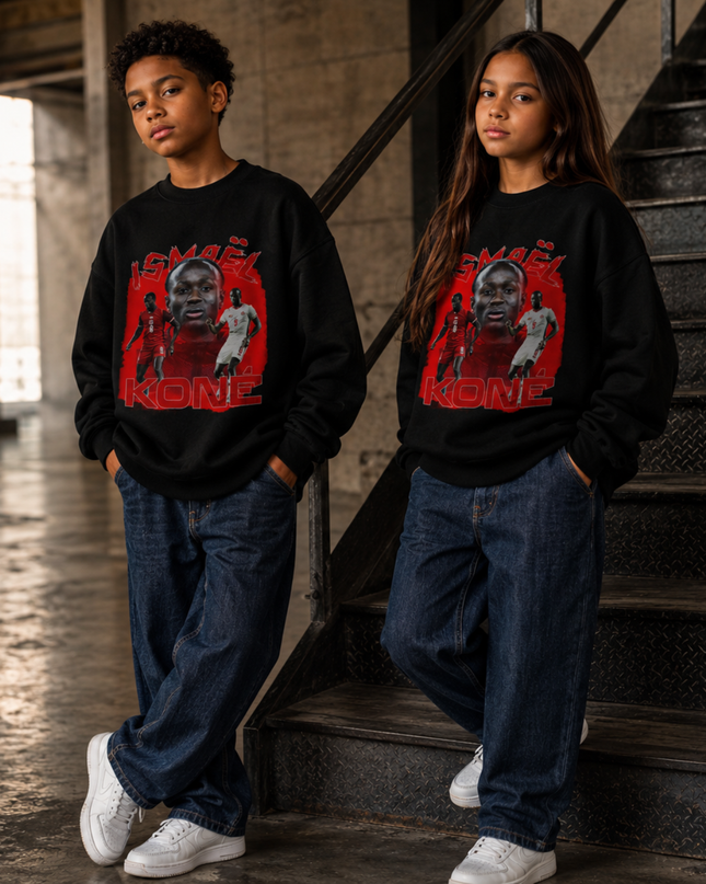 Ismaël Koné Canada 2026 Kids Fan Crewneck
