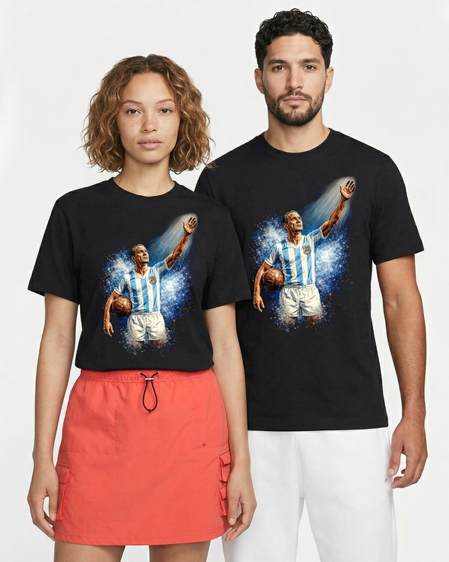 Argentina Legend Diego Maradona Soccer World Cup Unisex Fan T-Shirt