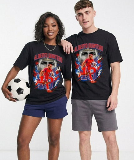 T-shirt unisexe fan Alberto Quintero #19 Panama Coupe du Monde 2026