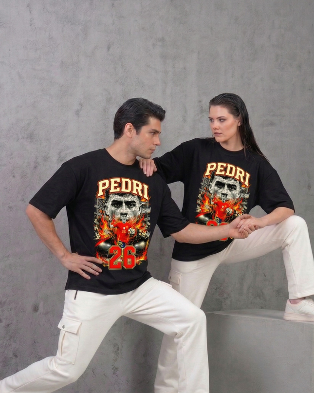 Pedri #26 – T-shirt Unisexe Fan Qualification Coupe du Monde 2026 Espagne