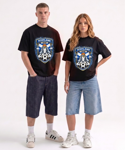 Scotland 2026 Unicorn Crest Edition Soccer World Cup Unisex Fan T-Shirt