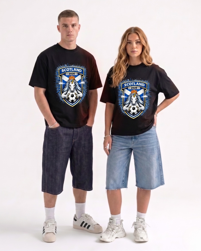 Scotland 2026 Unicorn Crest Edition Soccer World Cup Unisex Fan T-Shirt