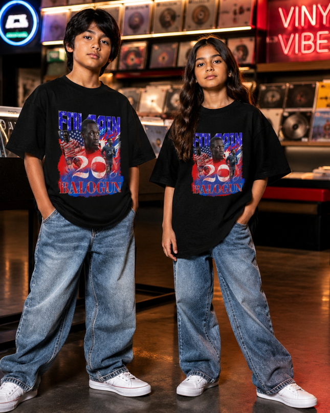 Folarin Balogun USA #20 Kids Fan T-Shirt
