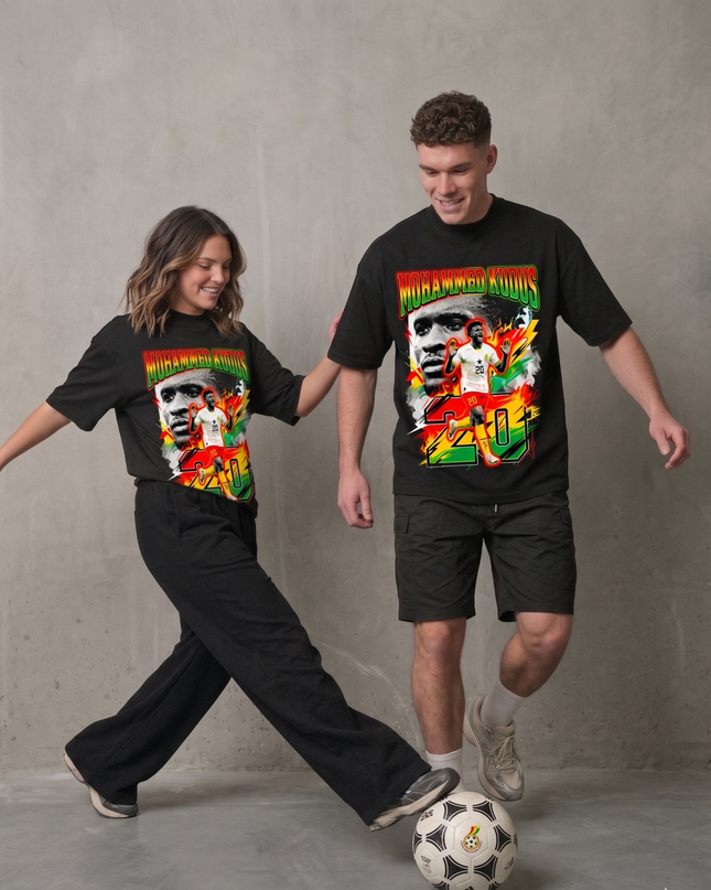 T-shirt unisexe Mohammed Kudus Ghana #20