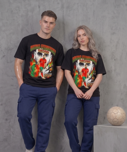 Bruno Fernandes #8 Portugal World Cup 2026 Unisex Fan T-Shirt