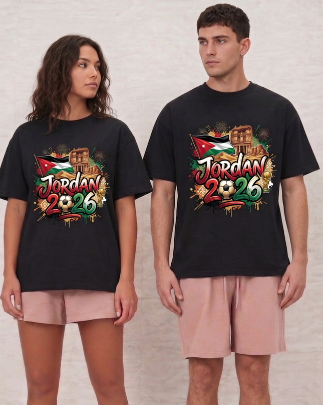 Jordan 2026 Graffiti Petra Celebration Unisex Fan T-Shirt