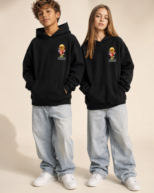 Sweat à capuche enfant Virgil Van Dijk #4 Pays-Bas Capitaine