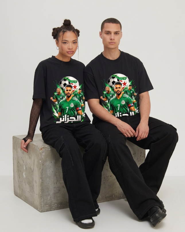 Algeria Riyad Mahrez Soccer World Cup 2026 Unisex Fan T-Shirt