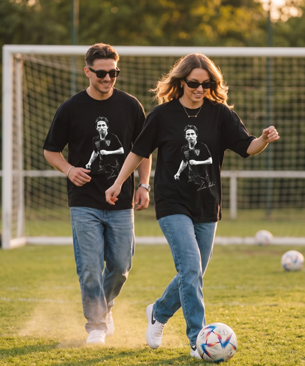 T-shirt Unisexe de Supporter Coupe du Monde 2026 de l'Équipe Nationale de Croatie Édition Signature Luka Modric