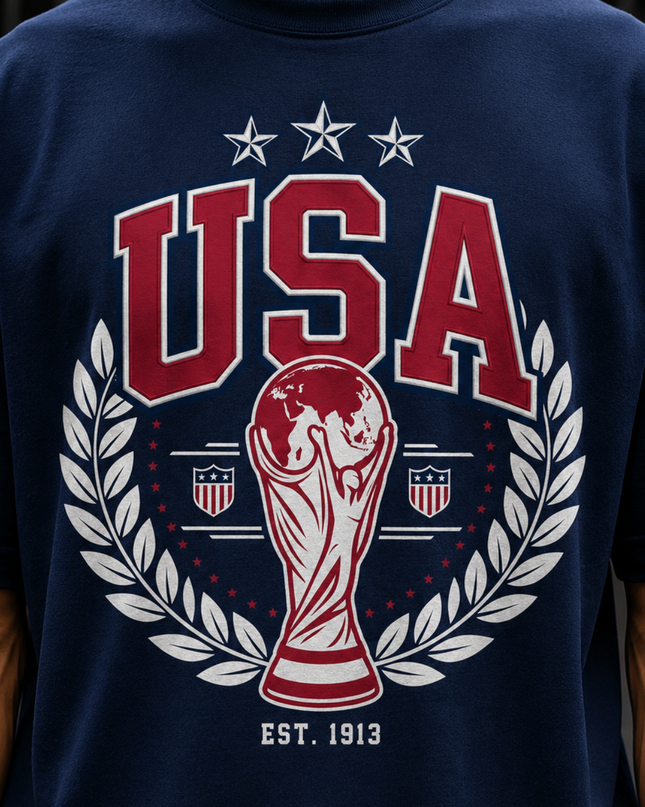 USA World Cup 2026 Est. 1913 Kids Fan T-Shirt