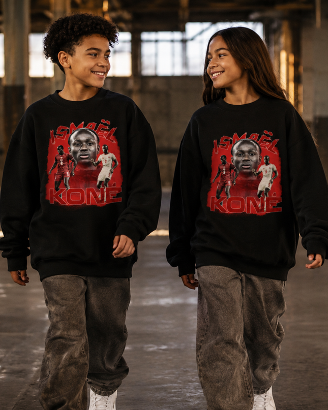 Ismaël Koné Canada 2026 Kids Fan Crewneck