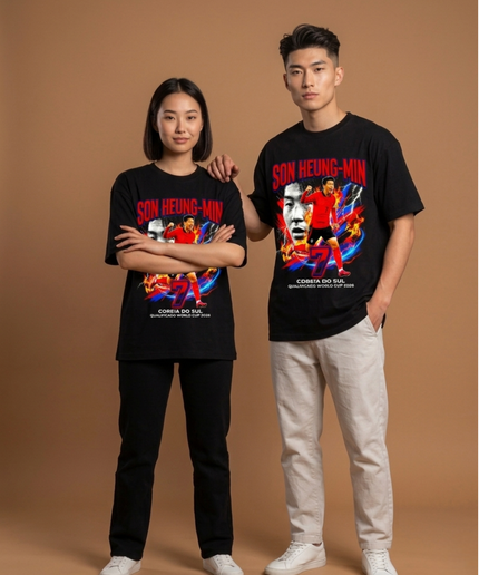 Son Heung-Min #7 South Korea Coreia do Sul World Cup 2026 Qualified Unisex Fan T-Shirt