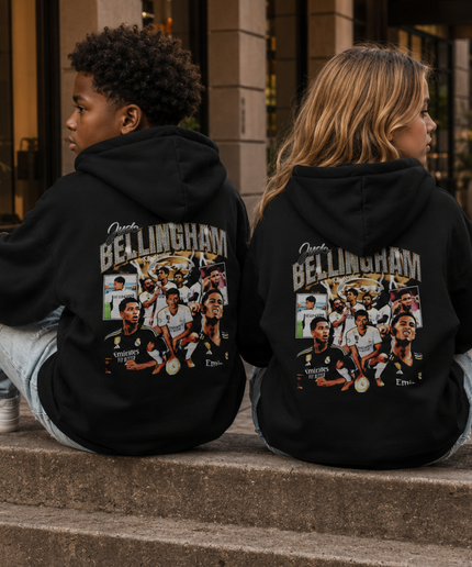 Jude Bellingham Real Madrid Sweat à capuche enfant signature (bootleg)