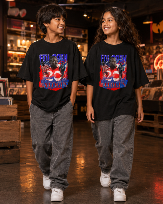 Folarin Balogun USA #20 Kids Fan T-Shirt