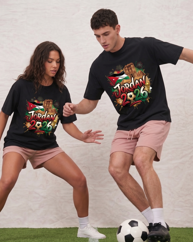 Jordan 2026 Graffiti Petra Celebration Unisex Fan T-Shirt