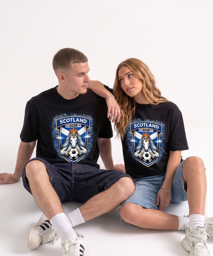 Scotland 2026 Unicorn Crest Edition Soccer World Cup Unisex Fan T-Shirt