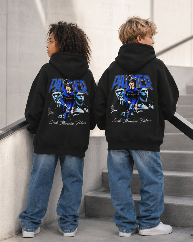 Cole Palmer Chelsea Nom Complet Bottes Contrefaites Enfants Fan Hoodie
