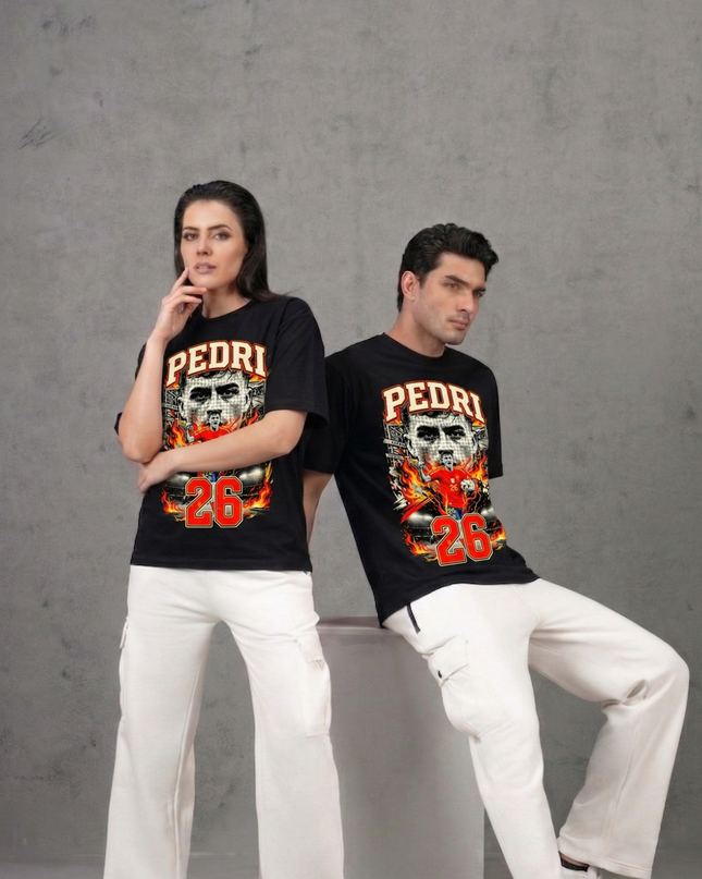 Pedri #26 – T-shirt Unisexe Fan Qualification Coupe du Monde 2026 Espagne