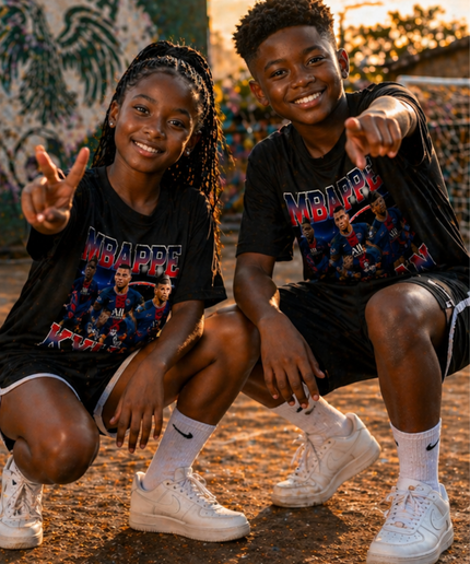 Mbappé Kylian PSG Era Kids Fan T-Shirt