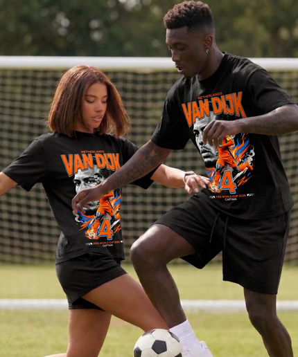 Van Dijk #4 Netherlands Captain Soccer World Cup 2026 Unisex Fan T-Shirt