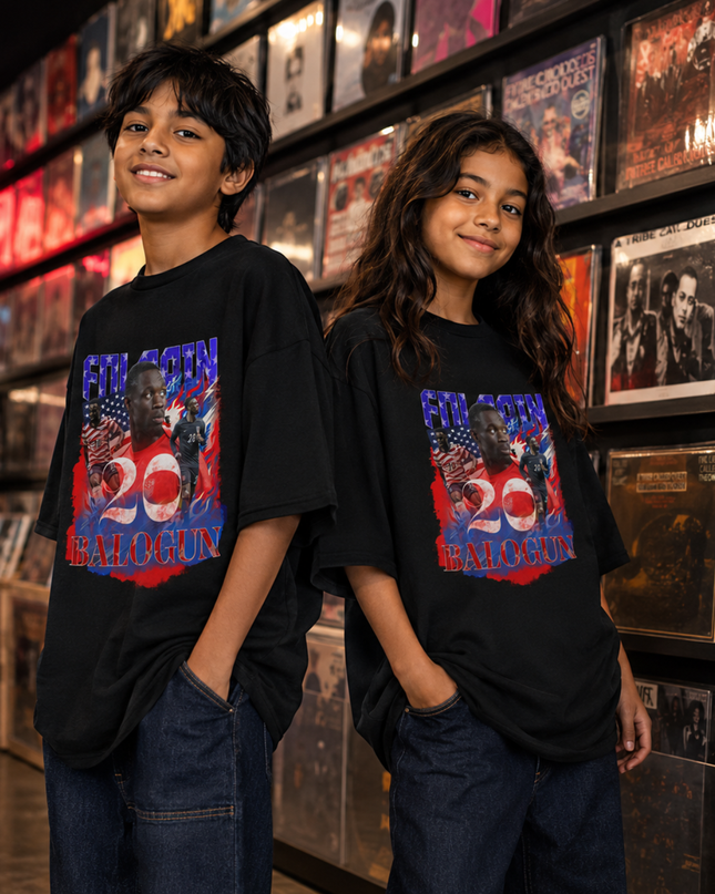 Folarin Balogun USA #20 Kids Fan T-Shirt