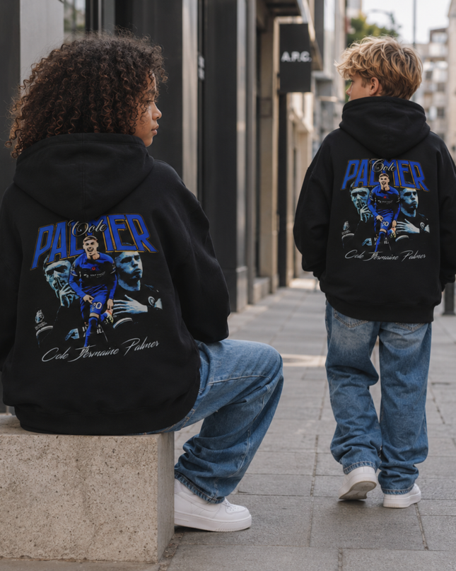 Cole Palmer Chelsea Nom Complet Bottes Contrefaites Enfants Fan Hoodie