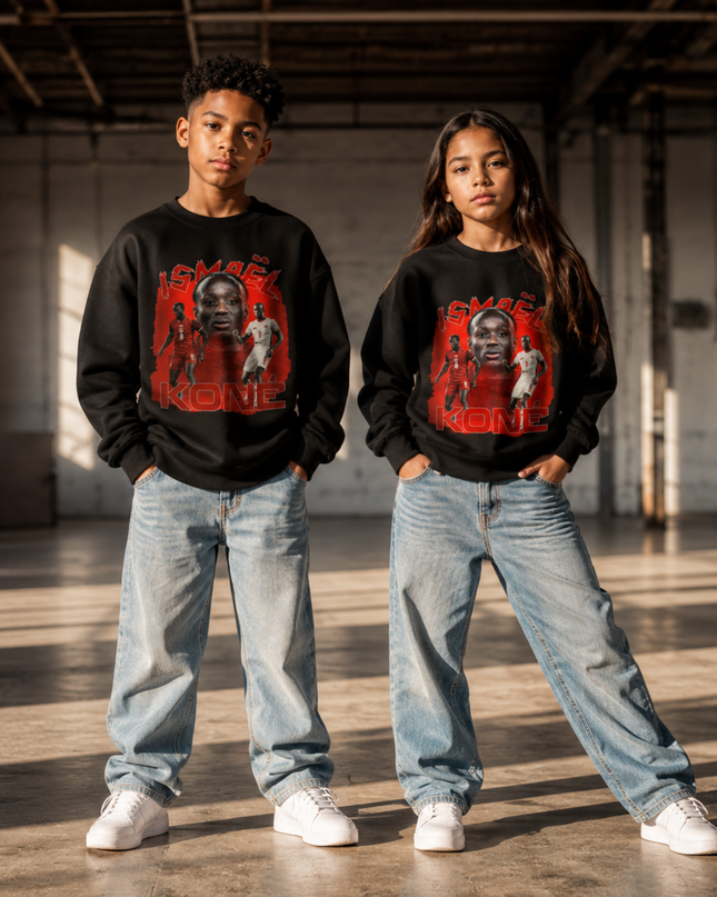 Ismaël Koné Canada 2026 Kids Fan Crewneck