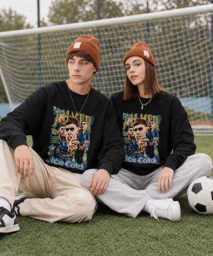 Col rond unisexe fan de Cole Palmer Ice Cold Chelsea Street Style