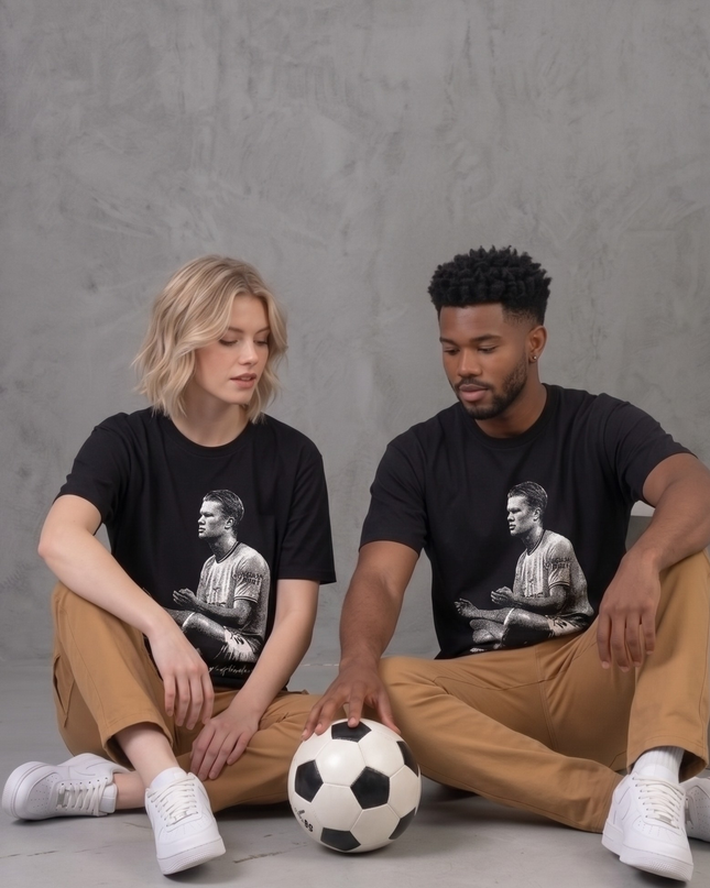 T-shirt unisexe Erling Braut Haaland Norvège pour fan