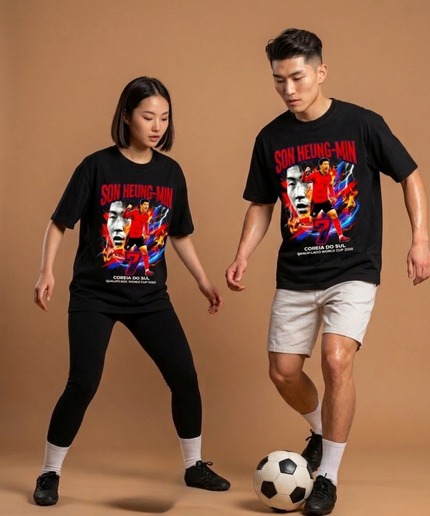 Son Heung-Min #7 South Korea Coreia do Sul World Cup 2026 Qualified Unisex Fan T-Shirt