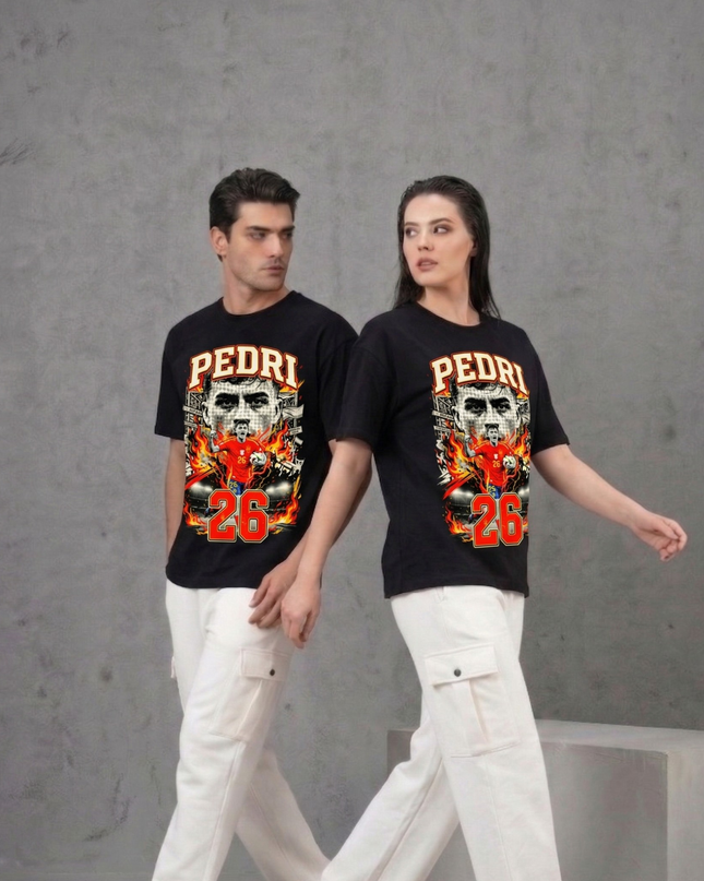 Pedri #26 – T-shirt Unisexe Fan Qualification Coupe du Monde 2026 Espagne