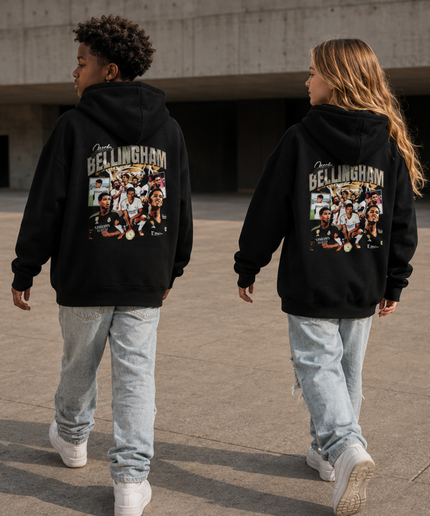 Jude Bellingham Real Madrid Sweat à capuche enfant signature (bootleg)