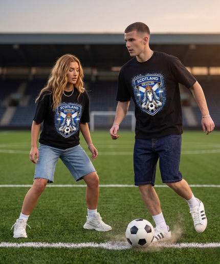 Scotland 2026 Unicorn Crest Edition Soccer World Cup Unisex Fan T-Shirt