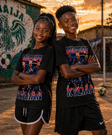 Mbappé Kylian PSG Era Kids Fan T-Shirt