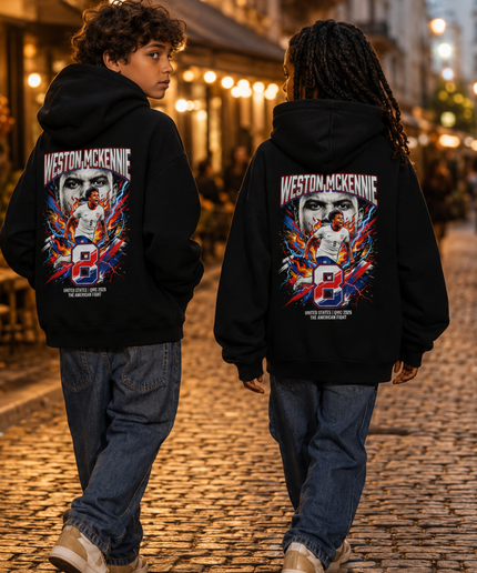 Weston McKennie #8 USA Kids Fan Hoodie