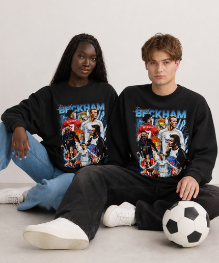 Col ras du cou unisexe David Beckham Legend Multi-Club Collage pour fans